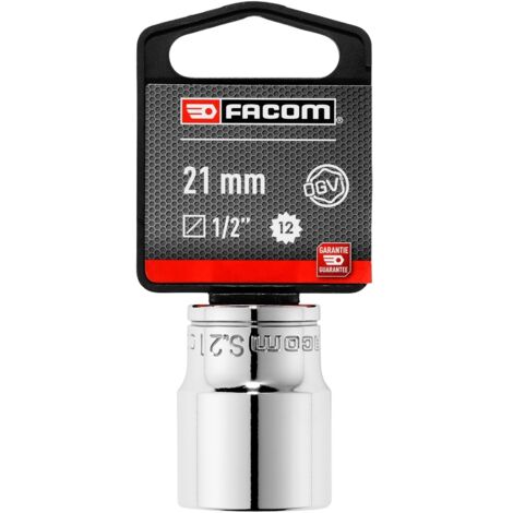 FACOM Steckschlüssel 1/2 12-Kant 21 mm, SB (1/3)