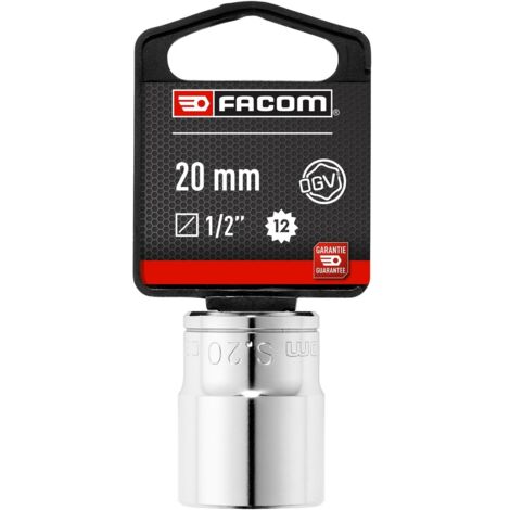 FACOM Steckschlüssel 1/2 12-Kant 20 mm, SB (1/3)