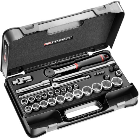 FACOM Steckschlüssel-Set 1/2 S.161B, 33-tl (1/2)