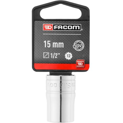 FACOM Steckschlüssel 1/2 12-Kant 15 mm, SB (1/3)