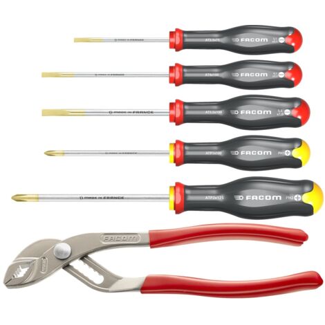 FACOM Schraubendreher- und Zangen-Set PROTWIST 5-tlg.
