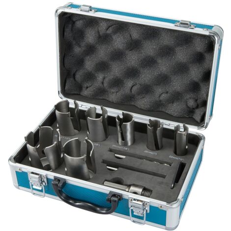 Makita 9 Stück Universal TCT de Corona de Blumen im Gehäuse de Aluminium - D-51297