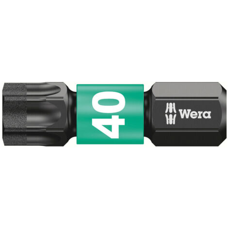Wera 867/1 IMP DC TX DIY Impaktor Bits, TX 40 x 25 mm, 10-tlg.