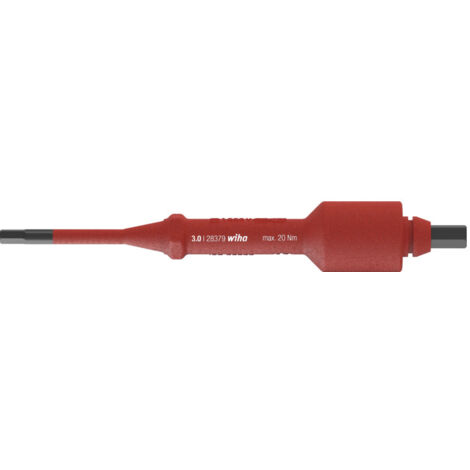 Wiha Wechselklinge electric Sechskant für Drehmoment-Schraubendreher mit Quergriff electric 3,0 mm (38918) (1/2)
