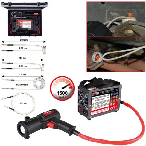 KS Tools Induktions-Heizpistolen-Satz, 5-tlg, 1,5 KW (1/3)