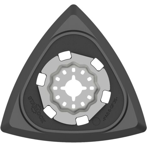 Projahn Deltaschleifplatte STARLOCK für Schleifpapier 93x93x93 mm (1/2)