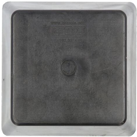 KS Tools Gummiauflage 20 für Hebebühnen, 150 x 150 x 50 mm