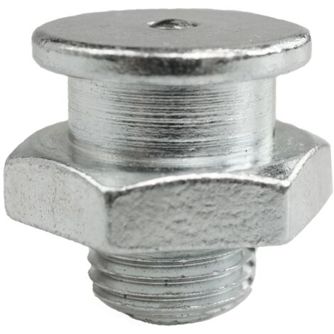 Reidl DIN 3404 Flachschmiernippel 8 x 1 x 5,3, 5.8 verzinkt (1/4)