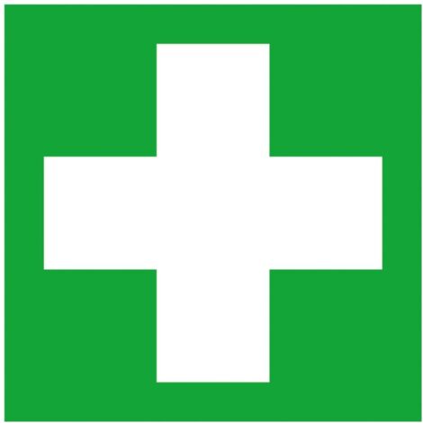 SafetyMarking Hinweißchild Folie B200xH200 mm Erste Hilfe langnachleuchtend (1/4)