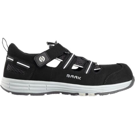 Baak Sicherheitssandale Rico2 74112 S1P ESD SRC DGUV Gr.40 schwarz/grau