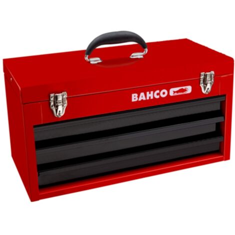 Bahco Werkzeugbox aus Metall mit 3 Schubladen