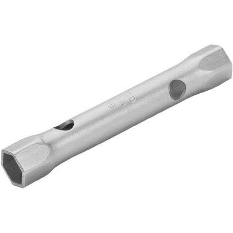 Bahco Rohrförmiger Doppelsteckschlüssel, 14 mm x 17 mm, verchromt, 147 mm