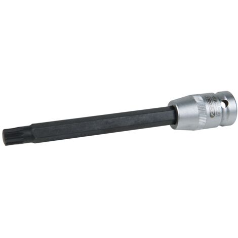 1/2" Bit-Stecknuss für Vielzahn (XZN®)-Schrauben M12, Länge 140 mm, phosphatiert (1/2)