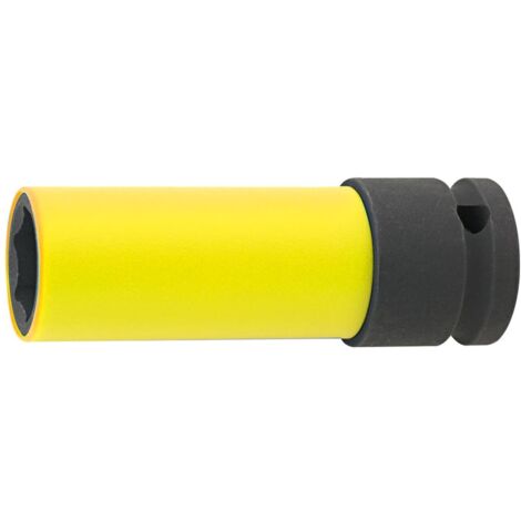 Fortis Kraft- Steckschlüsseleinsatz mit Kunststoff-Hülse 1/2 19x85 mm (1/4)