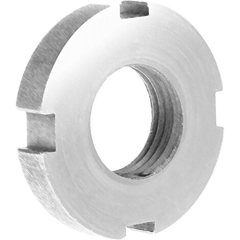 Reidl DIN 1804 Nutmuttern Feingewinde M 20 x 1,5, A2 blank, ungehärtet und ungeschliffen (1/2)