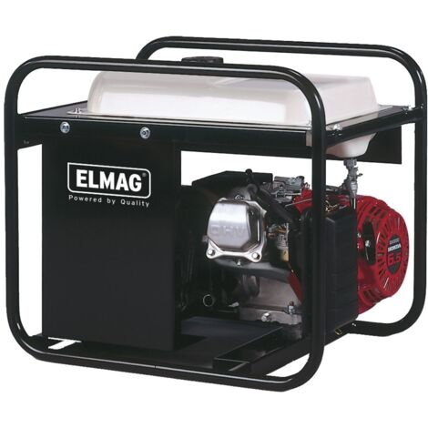 ELMAG Stromerzeuger SEBS 4100W/25-AVR mit HONDA-Motor GX270 mit Großtank und AVR-Regelung (semi-schallgedämmt) (1/2)