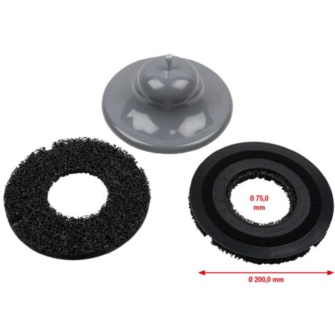 Radnabenschleifer-Satz Ø 200 mm, Innen-Ø 85 mm, 3-tlg (1/5)