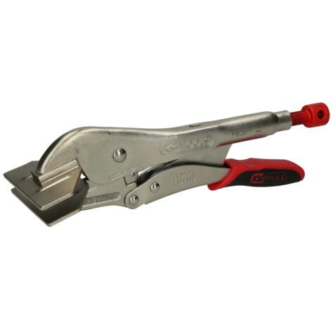 KS Tools Breitmaul-Flachbacken-Gripzange mit Easy-Release, 250 mm (1/5)