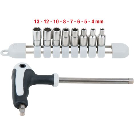 KS Tools EDELSTAHL Steckschlüssel-Satz, 9-tlg (1/3)