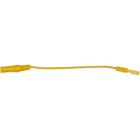 KS Tools 4,0 mm Eingangsbuchse auf 3,0 mm Prüfadapterbuchse flach (gelb) (1/2)