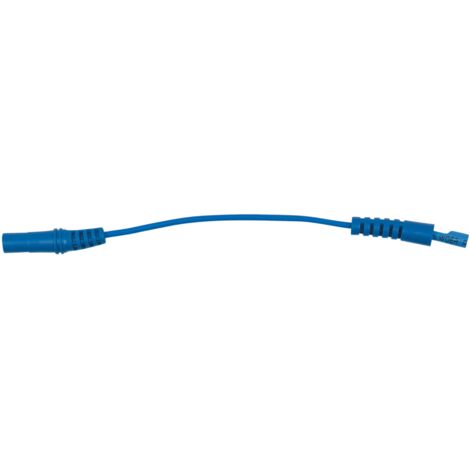 KS Tools 4,0 mm Eingangsbuchse auf 4,0 mm Prüfadapterbuchse rund (blau) (1/2)