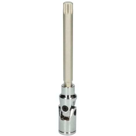KS Tools 3/8 Antriebswellen-Bit-Stecknuss mit Gelenk für Vielzahn, M10 (1/3)