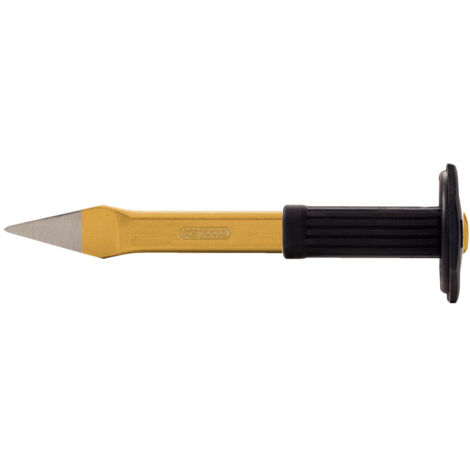 KS Tools Kreuzmeißel mit Handschutzgriff, flach oval, 300 mm (1/4)