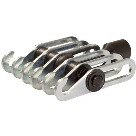 Multihakenkopf mit 6 Krallen, Anschluss IG M14x1,5 (1/2)