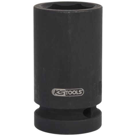 KS Tools 1 Sechskant-Kraft-Stecknuss, lang, 34 mm (1/3)