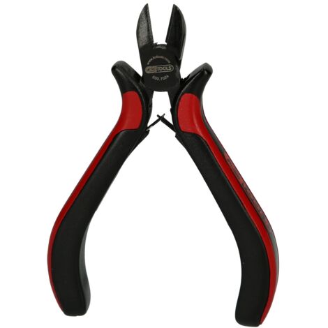 KS Tools Feinmechanik-Diagonal-Seitenschneider, 120 mm, auf Hänger (1/2)