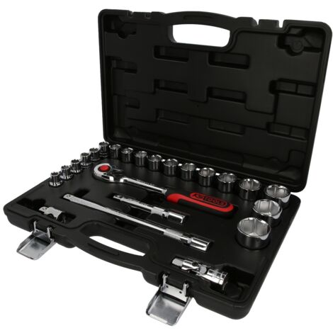 KS Tools 1/2 CHROMEplus Steckschlüssel-Satz, 23-tlg (1/5)
