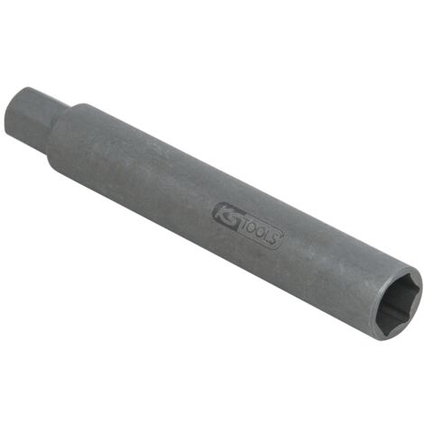 KS Tools 10 mm Stoßdämpfer-Außensechskant-Gegenhalter-Bit-Stecknuss, 8 mm (1/3)