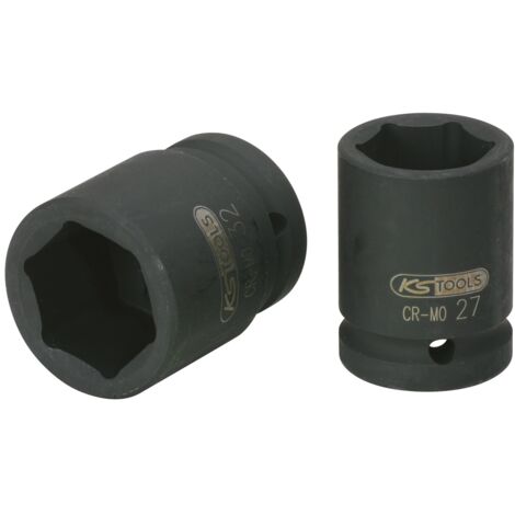 3/4" Sechskant-Kraft-Stecknuss, kurz, 7/8" (1/3)