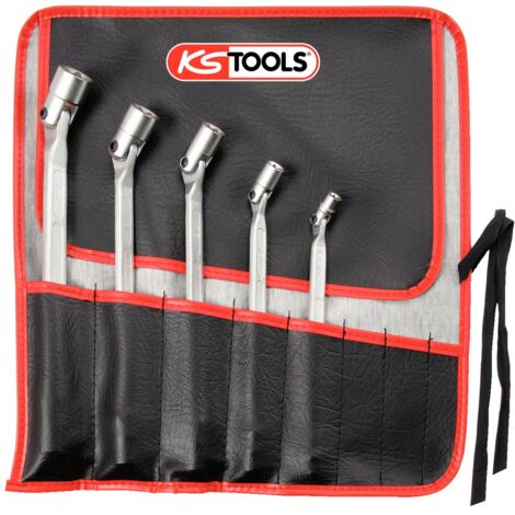 KS Tools Torx-E-Doppel-Gelenkschlüssel-Satz, 5-tlg (1/4)