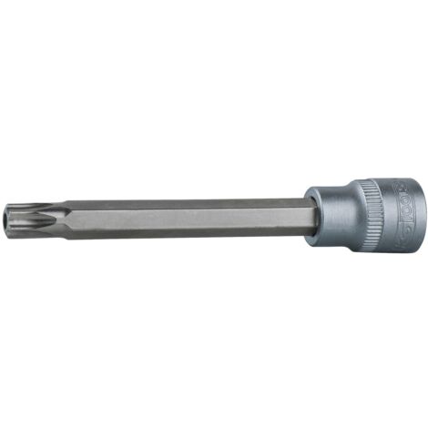 3/8" Bit-Stecknuss Torx mit Stirnlochbohrung, lang, TB55 (1/3)