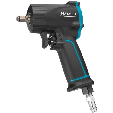 Hazet Schlagschrauber, extra kurz 9011M, 461 Nm, 3/8 (10 mm) Vierkant massiv, Jumbohammer-Schlagwerk