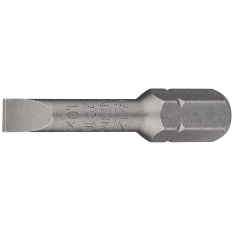 Hazet Bit 5/16 (8 mm) Sechskant massiv, Schlitz Profil, SW 1 x 5,5 mm (1/2)