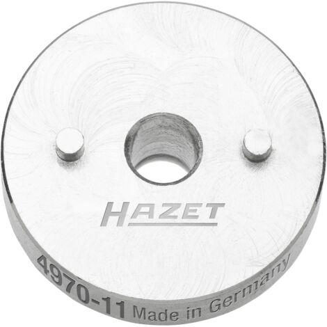 Hazet Druckplatte, mit 2 Zapfen, 20 mm lang, Abtriebs-Ø 35 mm, Durchmesser d2 (am Antrieb) 3 mm (1/3)