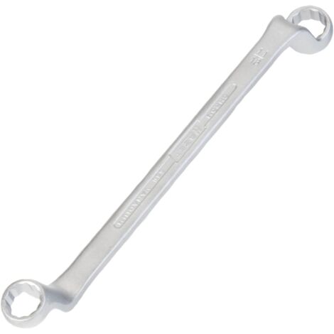 HAZET Doppel-Ringschlüssel 630A-19/32X11/16 Außen-Doppel-Sechskant Profil <s (1/4)