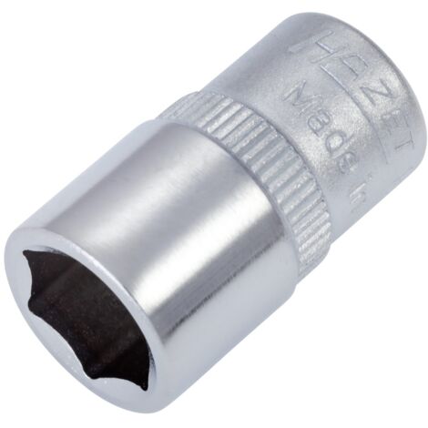 Hazet Steckschlüsseleinsatz 850A-3/8, 1/4 (6,3 mm) Vierkant hohl, Außen Sechskant-Tractionsprofil, SW 3/8 (1/3)