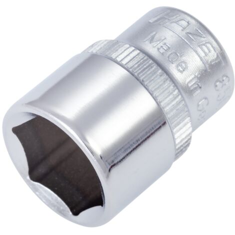 Hazet Steckschlüsseleinsatz 850A-1/2, 1/4 (6,3 mm) Vierkant hohl, Außen Sechskant-Tractionsprofil, SW 1/2 (1/3)