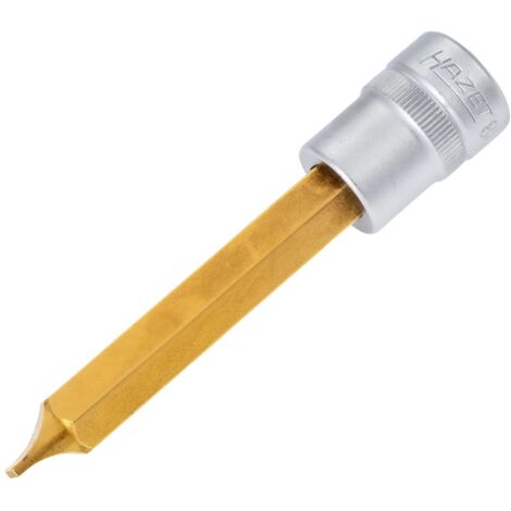 HAZET Schraubendreher-Steckschlüsseleinsatz 8803-1.6X10 Vierkant hohl 10 mm (3 (1/3)