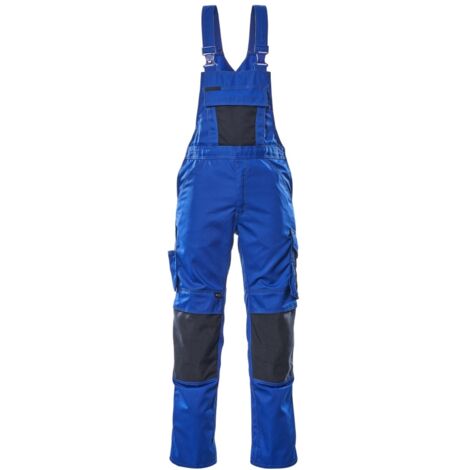 Mascot UNIQUE Latzhose  Augsburg Gr. 60 kornblau/schwarzblau