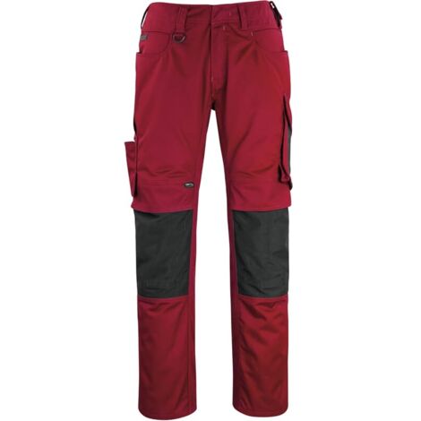 Mascot UNIQUE Bundhose Mannheim 12679-442-0209 Gr. 42 rot/schwarz