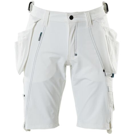 Mascot Advanced Shorts mit abnehmbaren Hängetaschen Gr. 66 weiß