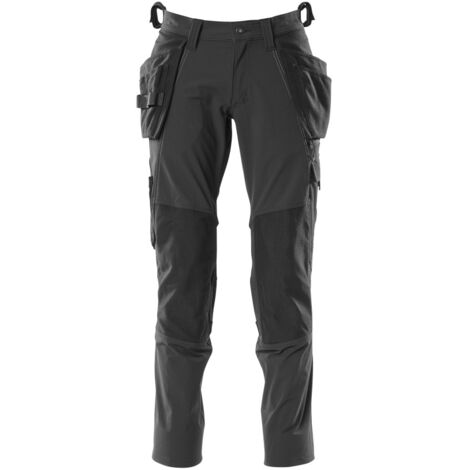 Mascot ACCELERATE Hose mit CORDURA-Knie- und Hängetaschen 18031-311 Gr. 49 schwarz (1/5)