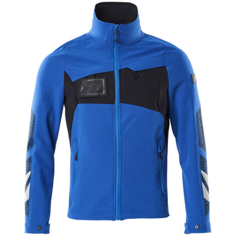 Mascot Arbeitsjacke ACCELERATE mit Vier-Wege-Stretchstoff 18101 Gr. XS azurblau/schwarzblau (1/5)