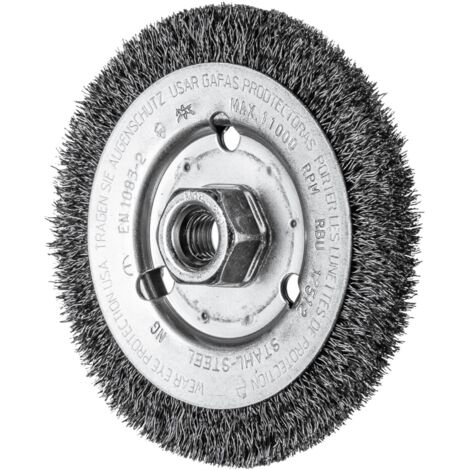 PFERD TOOLS Rundbürste ungezopft RBU Ø125x12 mm M14 Stahl-Draht-Ø0,30 Winkelschleifer (1/5)