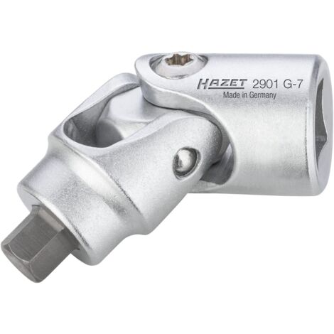 Hazet Bremssattel-Gelenkeinsatz 2901G-7, 3/8 (10 mm) Vierkant hohl, Innen Sechskant Profil, SW 7 mm (1/3)