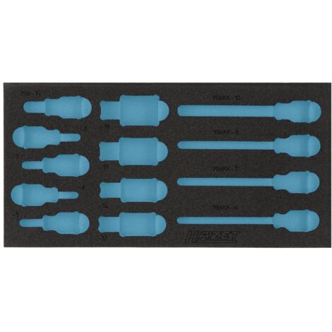 Hazet 2-Komponenten Weichschaumeinlage 163-220L, (LxB) 342 x 172 mm